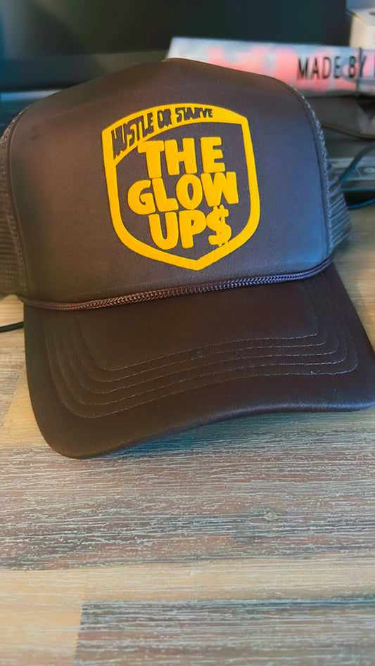 The Glow Ups trucker snapbacks