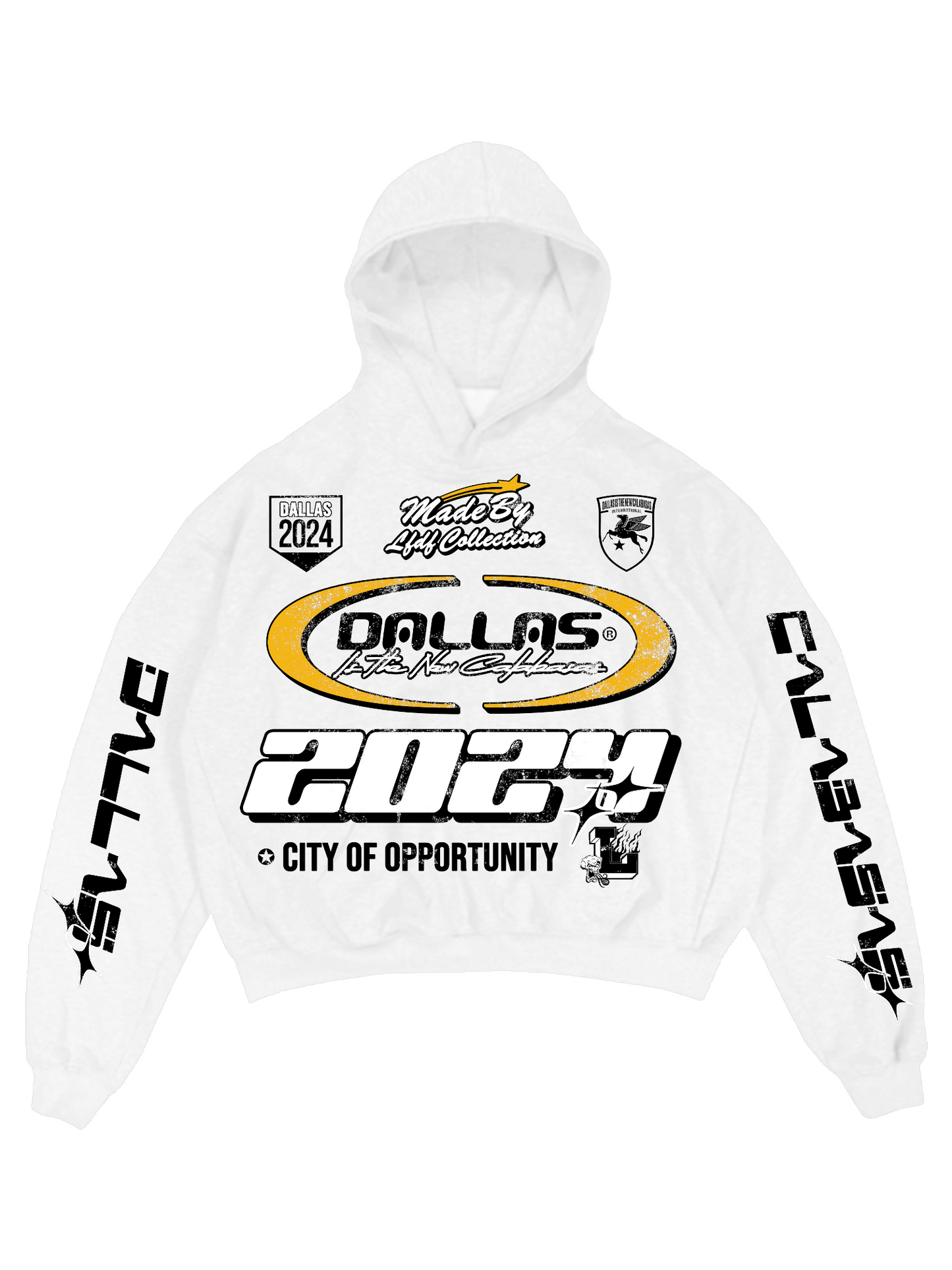 Dallas is the new Calabasas(racetrack hoodie)